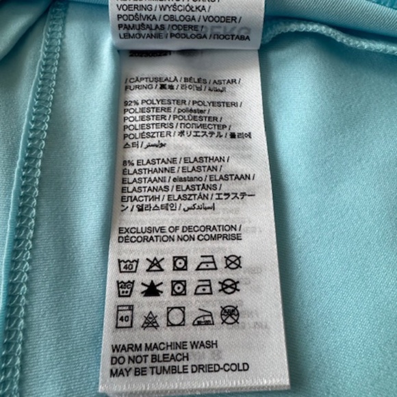 J. Lindeberg Golf/Tennis skort - Baby Blue NEW - L - Picture 4 of 6